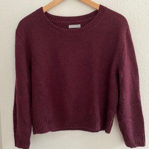 Maroon Knit Sweater